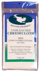 Beyond Gourmet Ubleached Cheesecloth