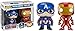 Funko Pop Captain America Civil War Exclusive 2-Pack With Cap and Iron Man
