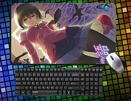 Classic TM Anime Owarimonogatari charactors Koyomi Araragi Shinobu Oshino Hitagi Senjougahara large mouse pad 60x35cm anime Desk &amp; Mouse Pad Table Play Mat (05)