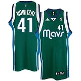 Dirk Nowitzki Jersey: adidas Green Swingman #41 Dallas Mavericks Jersey