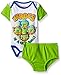 Nickelodeon Baby Boys' T-Shirtnage Mutant Ninja Turtles 2 Piece Soft Diaper Cover Set