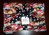 MEG Original Chenille Infant/Toddler Baby Bib Set- Sushi!