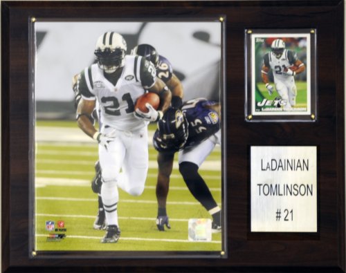 NFL LaDainian Tomlinson New York Jets Player Plaque