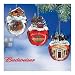 Budweiser Clydesdales Sleigh Bells Christmas Tree Ornaments: Set Of Three