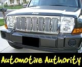 Jeep Commander Chrome Mesh Grille Insert 05-08