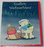 Eigenschaften Nici 65279 / NICI, Klappkarte, Weihnachten, Endlich: Weihnachten, mit Umschlag