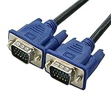 Caxico 16 フィート高解像度 VGA モニター ケーブル - HD15 M/M の同軸ケーブルします。