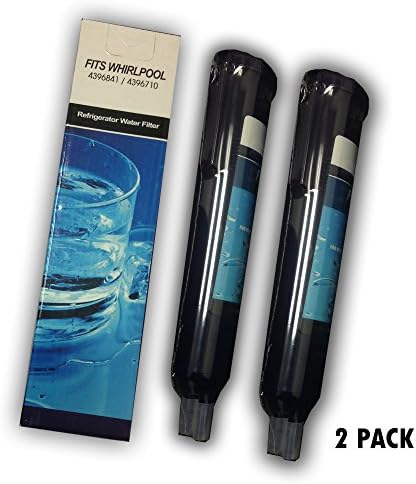2-Pack Refrigerator Water Filter Compatible with PUR, Kenmore, Whirlpool, Sears, 4396710, 469020, W10186667