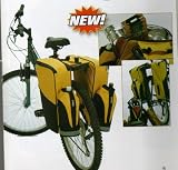 Outdoor Living : Picnic Plus Tandem Yellow Bike Saddle Tote For Two 15x10-in.