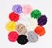 Cloris Shabby Chiffon Fabric Flowers WITHOUT Clips Assorted Colors (14 Pack)