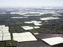 Plastic Greenhouses Stretch as Far as the Eye Can See, Morocco Photographic Poster Print by Michael Fay, 30x40