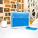 COMIX Expanding File 13-Pocket A4/Letter Size Organizer Jacket(A1266) (Blue)
