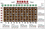 Dobro Fretboard Chart Resonator Guitar Poster - G Tuning - B002P6I6A8