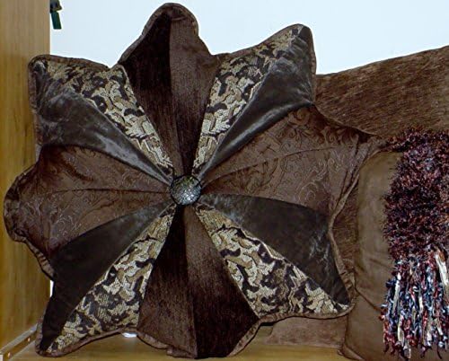 Decadent Dark Chocolate Kiss Floor Pillow