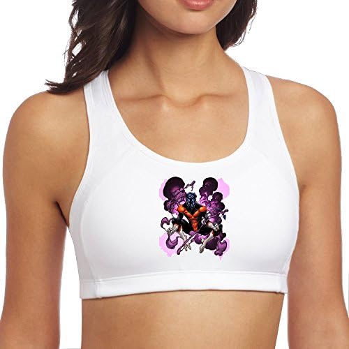Shehe Nightcrawl Azasel Custom For Women Sport Yoga Waistcoat S White