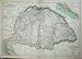 1872 Blackie Geography Maps Hungary Croatia Servia