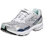 Brooks Women's Switch 2 Running Shoe,Silver/Maz Blue/Sky,10 B