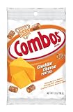Combos Cheddar Cheese Pretzel, 7-Ounce Packages (Pack of 18)