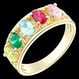 Aimee- Elegant Gold Family Ring - Custom Made to your specifications!