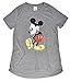 Disney Licensed Minnie and Mickey-Crewneck T-Shirt - Ultra Soft Jersey Fabric