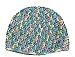 Eco Friendly and Sustainable Corn Beanie Hat- Aqua Multi- 3 to 6 Months Size