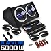 Produkt-Bild: 4.1 Auto Lautsprecherset Komplett Hifi Set "Black Line 500" 5000W Endstufe Verst&auml;rker 16cm Boxen Subwoofer