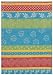 100% Cotton Jacquard Pansy Dishtowel 18" X 28" Set / 6
