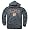 LSU Tigers Dark Heather Perennial II Hooded Sweatshirt