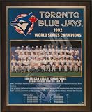 1992 Toronto Blue Jays World Series Champions Plaque