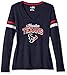 NFL Women Long Sleeve Deep V-Neck Tee The Essentials Program