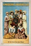 Poster A modern Cinderella a notable production of the last word in musical comedy : book and lyrics by Caspar Nathan,