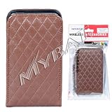 Brown Leather PU Case Cover Pouch Protective + Belt Clip for Apple iPhone Touch iTocuh