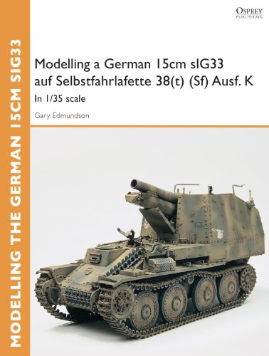 Modelling a German 15cm sIG33 auf Selbstfahrlafette 38(t) (Sf) Ausf.K: In 1/35 scale (Osprey Modelling Guides)
