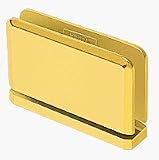 CRL Senior Prima 01 Series Gold Plated Top or Bottom Mount Hinge