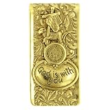 Lamb of God Gold Tone Money Clip