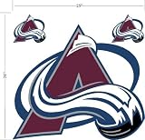 Trademarx Colorado Avalanche Peel And Stick Wall Logo