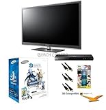 Samsung PN64D7000 51-Inch 1080p 600Hz 3D Plasma HDTV with PN64D7000, BDD550 ....