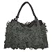 Twist Wool Hobo Handbag