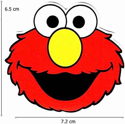 Sesame Street Elmo Cartoon Sticker