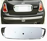 IMAGE OF Mini Cooper Accessories: Chrome Rear License Plate Frame Cover