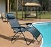 New Case of (2) Green Zero Gravity Chairs Recliner Lounge Patio Chairs Folding