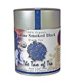 The Tao Of Tea Famous Chinese Black Tea Pine Smoked Black Lapsang Souchong, 100% Organic, 4-Ounce  (Pack of 3)