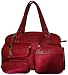 Women's DKNY Purse Handbag Nylon Zip Satchel Red