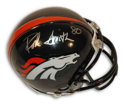 Rod Smith Denver Broncos Autographed Mini Helmet