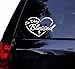 Tshirt Rocket Blessed Heart Decal - Vinyl Car Decal, Laptop Decal, Sticker (8