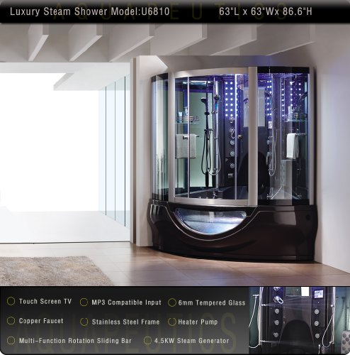 Aquapeutics Steam Shower Room Model U6810B