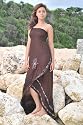 Island Elegance full length beach dress/coverup Tube Top (many colors)