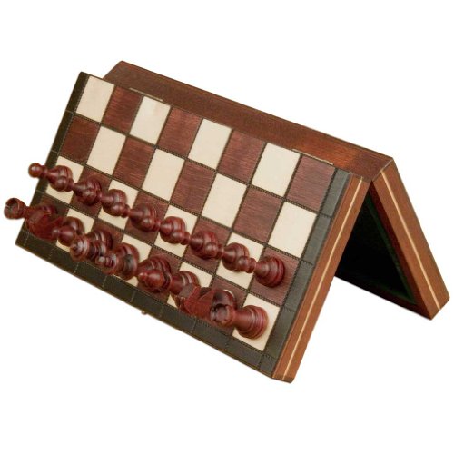 Chess Set - Portable, Magentic and Wooden - Handcrafted in Poland On Sale