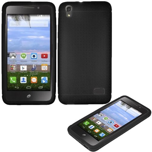 Huawei Vision 3 LTE Case, Slim Gel Cover Case Black + Screen Protector