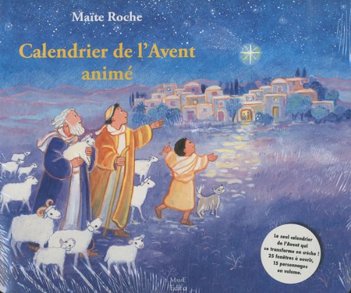 Edifa-Mame Calendrier de l'avent anim&eacute;